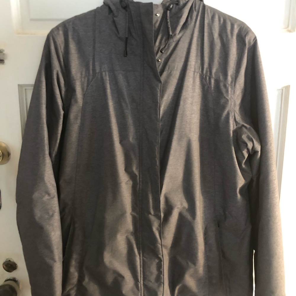 L.L. Bean Women’s Gray Hooded Winter coat- Heathered Charcoal